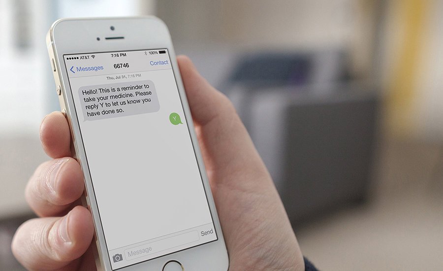 The Cost of Non-Adherence in Clinical Trials: A Use Case for a SMS