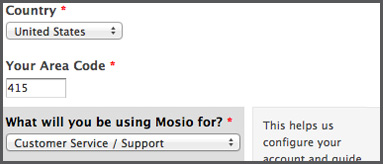 Sign up for a Mosio Account and get a texting number.