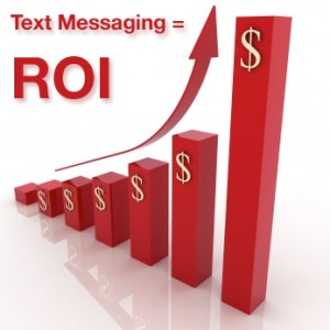 Mobile Text Messaging = ROI in Business Communications