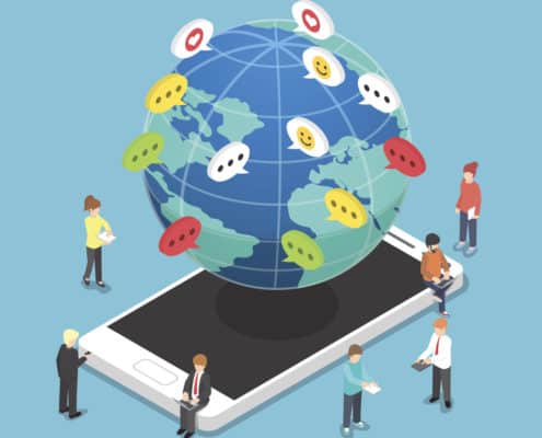 Global Patient Engagement via Text Messaging