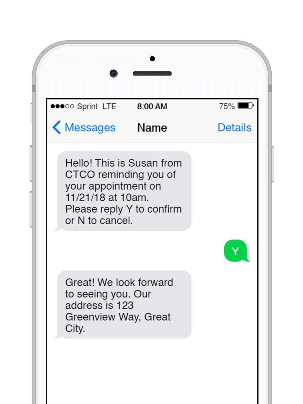 Text Message Appointment Reminders For Clinical Behavioral Research